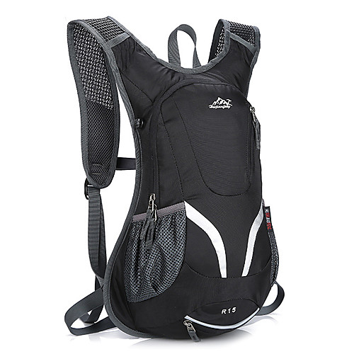 

15 L Hydration Backpack Pack Anti-Slip Fast Dry Breathability Wearable Outdoor Camping Bike / Bicycle Jogging Trail Oxford Blue / Black Purple Orange