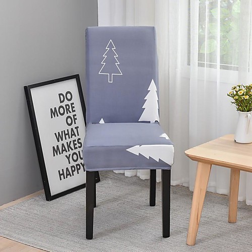 

Print Super Soft Chair Cover Stretch Removable Washable Dining Room Chair Protector Slipcovers Home Decor Dining Room Seat Cover 1 Piece