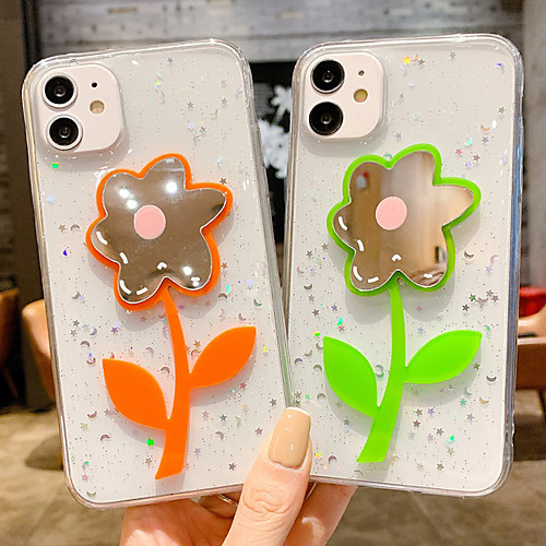 

Phone Case For Apple Back Cover iPhone 12 Pro Max 11 SE 2020 X XR XS Max 8 7 6 Shockproof Dustproof Flower TPU