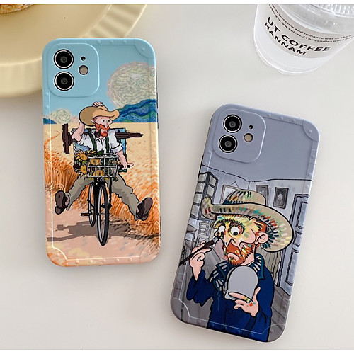 

Phone Case For Apple Back Cover iPhone 12 Pro Max 11 SE 2020 X XR XS Max 8 7 Shockproof Dustproof Graphic TPU
