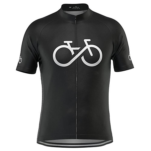 

21Grams Men's Short Sleeve Cycling Jersey Summer Polyester Light Yellow White Red Bike Jersey Top Mountain Bike MTB Road Bike Cycling Quick Dry Moisture Wicking Breathable Sports Clothing Apparel