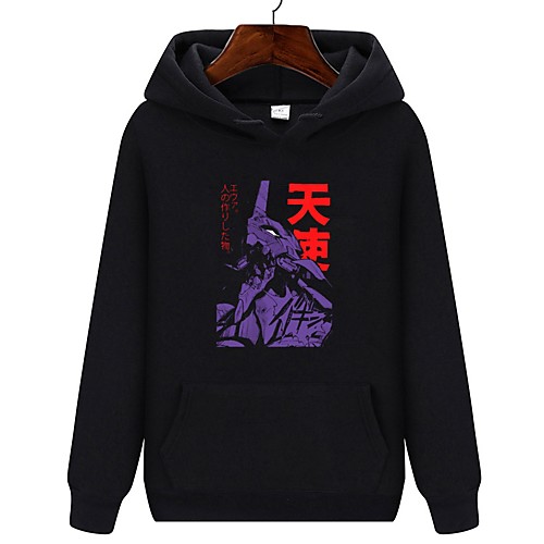 

Inspired by EVA Cosplay Anime Cartoon 100% Polyester Print Harajuku Graphic Kawaii Hoodie For Women's / Men's