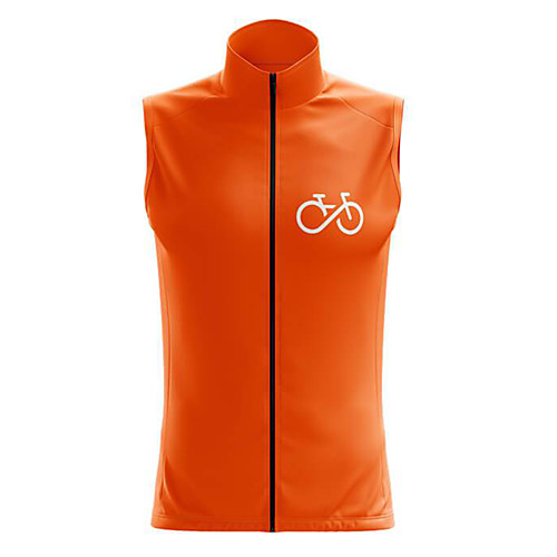 

21Grams Women's Sleeveless Cycling Jersey Summer Spandex Orange Bike Top Mountain Bike MTB Road Bike Cycling Quick Dry Moisture Wicking Sports Clothing Apparel / Stretchy / Athleisure