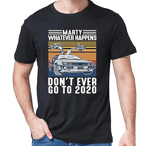 

Men's Unisex Tee T shirt Hot Stamping Graphic Prints Car Letter Plus Size Print Short Sleeve Casual Tops Cotton Basic Designer Big and Tall Black Light gray