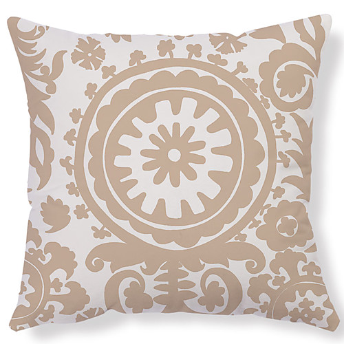 

Boho 1 pcs Velvet Pillow Cover, Floral Square Zipper Traditional Classic