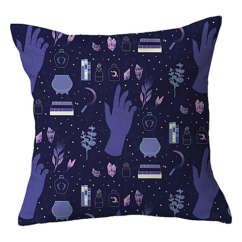 

Psychedelic Double Side Cushion Cover 1PC Soft Decorative Square Throw Pillow Cover Cushion Case Pillowcase for Bedroom Livingroom Superior Quality Machine Washable Outdoor Cushion for Sofa Couch Bed Chair