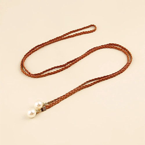 

Women's Waist Belt Other Leather Type Belt Solid Colored / Party / Work