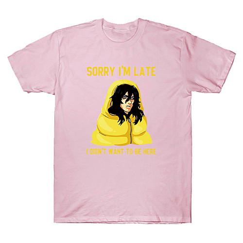 

Inspired by My Hero Academia / Boku No Hero Cosplay Anime Cartoon Polyester / Cotton Blend Print Harajuku Graphic Kawaii T shirt For Women's / Men's