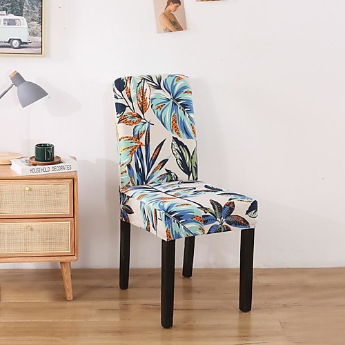 

2021 New High Elasticity Fashion Printing Four Seasons Universal Super Soft Fabric Retro Hot Sale Dust Cover Seat Cover Chair Cover Chair Cover 454555(10)