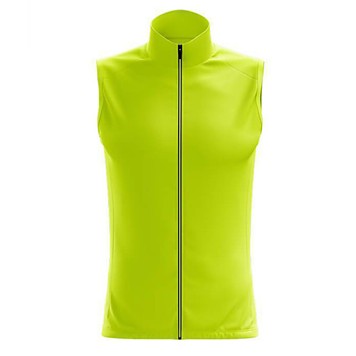 

21Grams Women's Sleeveless Cycling Jersey Summer Spandex Yellow Solid Color Bike Top Mountain Bike MTB Road Bike Cycling Sports Clothing Apparel / Stretchy / Athleisure