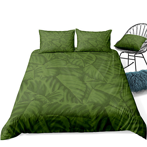

Duvet Cover Sets 3 Piece Rayon / Polyester 3D Rainbow Reactive Print Bohemian Style