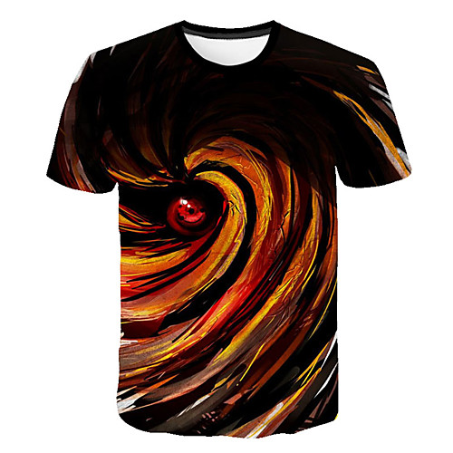 

Inspired by Naruto Uchiha Sasuke Anime Cartoon 100% Polyester 3D Harajuku Graphic Kawaii T-shirt For Women's / Men's