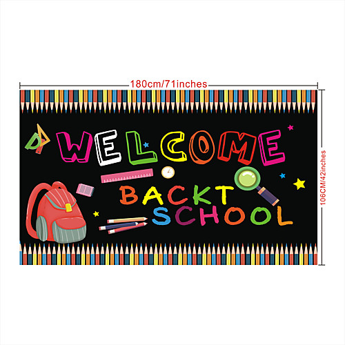 

Back-to-School Season Curtain, Graduate Couplet, Back-to-School Season Banner, Factory Direct Supply, Support, Custom-Made Pictures