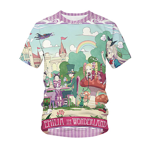 

Inspired by Fate / Zero Cosplay Anime Cartoon 100% Polyester 3D Harajuku Graphic Kawaii T-shirt For Women's / Men's