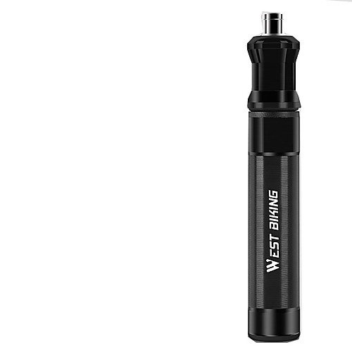 

Mini Bike Pump Mini Bike Pump With Gauge Inflated For Road Bike Mountain Bike MTB Folding Bike Recreational Cycling Cycling Bicycle Aluminum Alloy Black