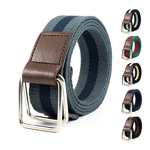 

Men's Wide Belt 100g / m2 Polyester Knit Stretch Belt Solid Colored