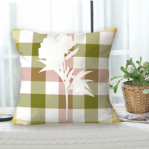 

Botanical Double Side Cushion Cover 1PC Soft Decorative Square Throw Pillow Cover Cushion Case Pillowcase for Bedroom Livingroom Superior Quality Machine Washable Outdoor Cushion for Sofa Couch Bed Chair Garden Theme