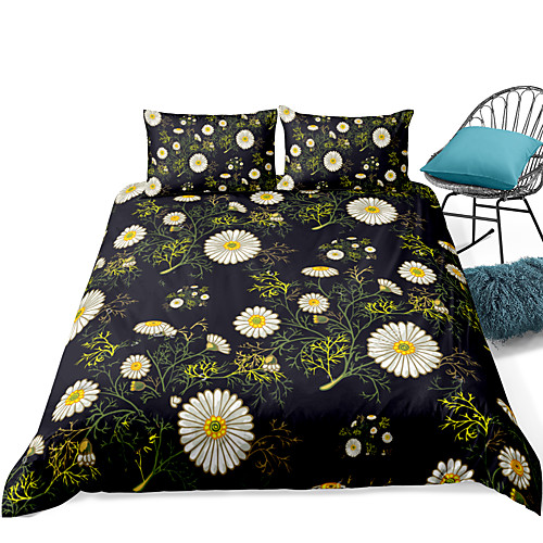 

Duvet Cover Sets 3 Piece Rayon / Polyester 3D Rainbow Reactive Print Bohemian Style