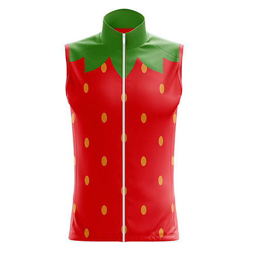 

21Grams Women's Sleeveless Cycling Jersey Summer Spandex Red Bike Top Mountain Bike MTB Road Bike Cycling Quick Dry Moisture Wicking Sports Clothing Apparel / Stretchy / Athleisure