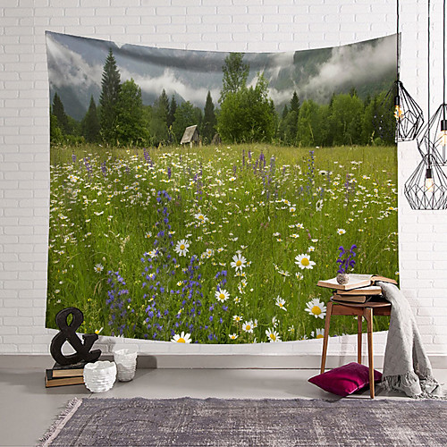 

Landscape Wall Tapestry Art Decor Blanket Curtain Hanging Home Bedroom Living Room Decoration Polyester