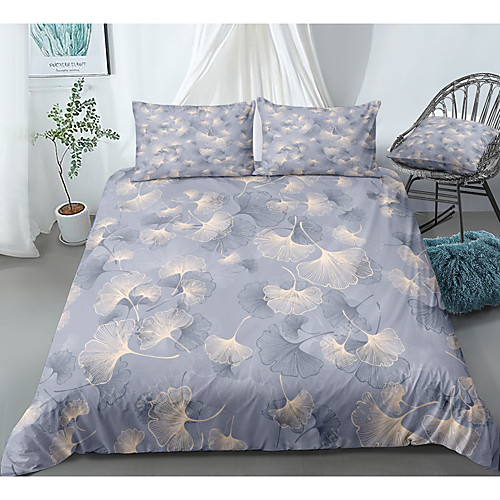 

Duvet Cover Sets 3 Piece Rayon / Polyester 3D Rainbow Reactive Print Bohemian Style