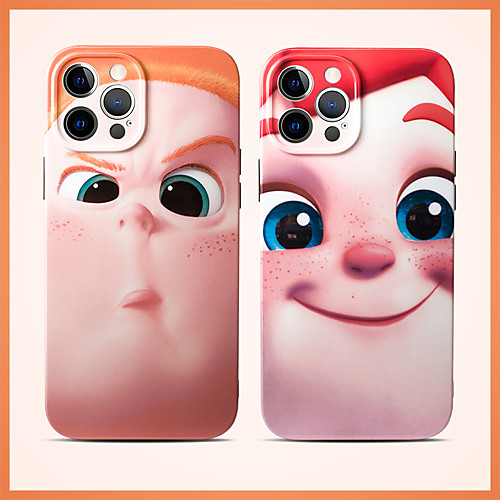 

Phone Case For Apple Back Cover iPhone 12 Pro Max 11 SE 2020 X XR XS Max 8 7 Shockproof Dustproof Cartoon Geometric Pattern TPU
