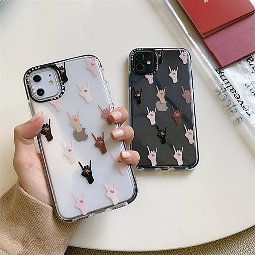 

Phone Case For Apple Back Cover iPhone 12 Pro Max 11 SE 2020 X XR XS Max 8 7 6 Shockproof Dustproof Geometric Pattern TPU