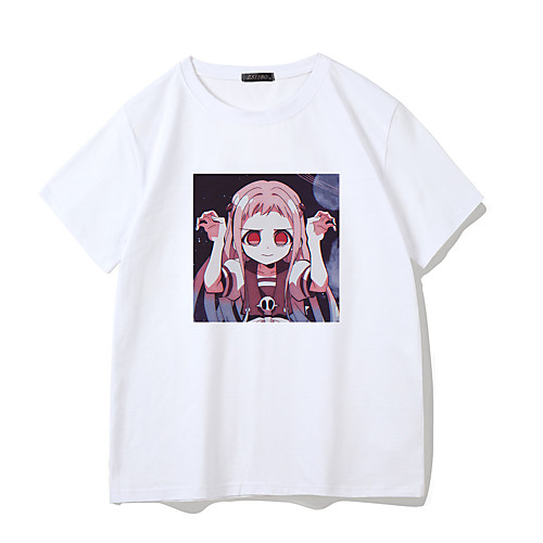 

Inspired by Toilet Bound Hanako kun Hanako kun Anime Cartoon Polyester / Cotton Blend Print Harajuku Graphic Kawaii T-shirt For Women's / Men's
