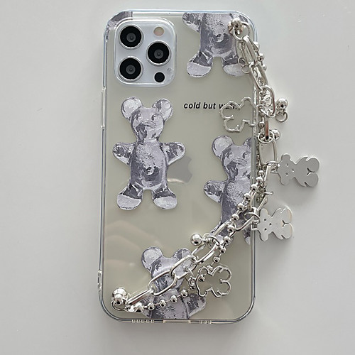 

Phone Case For Apple Back Cover iPhone 12 Pro Max 11 SE 2020 X XR XS Max 8 7 Shockproof Dustproof Cartoon Animal TPU