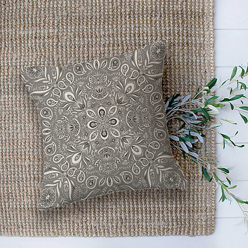 

Boho Double Side Cushion Cover 1PC Soft Decorative Square Throw Pillow Cover Cushion Case Pillowcase for Sofa Bedroom Superior Quality Machine Washable