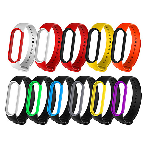 

Smart Watch Band for Xiaomi 1 pcs Sport Band TPE Replacement Wrist Strap for Xiaomi Band 5