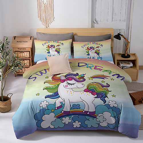 

3-Piece Duvet Cover Set Hotel Bedding Sets Comforter Cover with Soft Lightweight Microfiber Include 1 Duvet Cover 2 Pillowcases for Double/Queen/King(1 Pillowcase for Twin/Single)