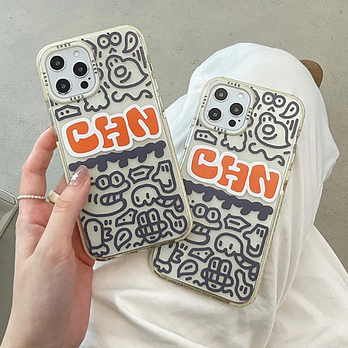 

Phone Case For Apple Back Cover iPhone 12 Pro Max 11 SE 2020 X XR XS Max 8 7 Shockproof Dustproof Graphic TPU