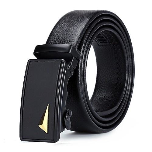 

Men's Wide Belt Office / Career Daily Wear As the Picture Belt Solid Color