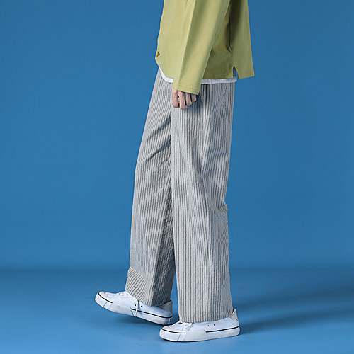 

Men's Athletic Sports Cycling Quick Dry Moisture Wicking Lightweight Breathable Soft Outdoor Sports Casual Sports Chinos Sweatpants Pants Solid Color Ankle-Length Sporty Pleated Pocket Yellow Black