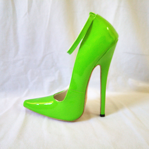 

Women's Heels Stiletto Heel Pointed Toe PU Buckle Solid Colored Almond White Purple