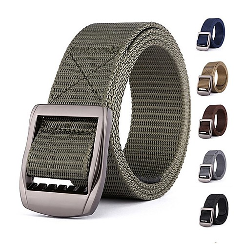 

Men's Wide Belt 100g / m2 Polyester Knit Stretch Belt Solid Colored