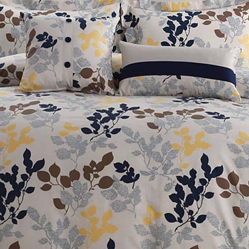 

3-Piece Duvet Cover Set Hotel Bedding Sets Comforter Cover with Soft Lightweight Microfiber Include 1 Duvet Cover 2 Pillowcases for Double/Queen/King(1 Pillowcase for Twin/Single)