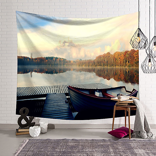 

Landscape Wall Tapestry Art Decor Blanket Curtain Hanging Home Bedroom Living Room Decoration