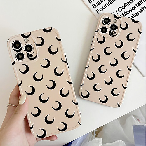 

Phone Case For Apple Back Cover iPhone 12 Pro Max 11 SE 2020 X XR XS Max 8 7 Shockproof Dustproof Geometric Pattern TPU