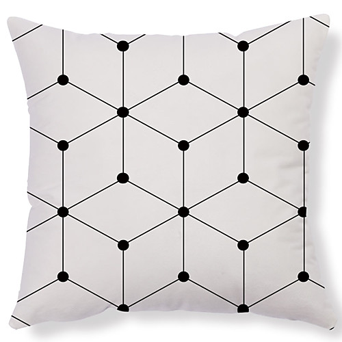 

Geometric Double Side Cushion Cover 1PC Soft Decorative Square Throw Pillow Cover Cushion Case Pillowcase for Bedroom Livingroom Superior Quality Machine Washable Outdoor Cushion for Sofa Couch Bed Chair