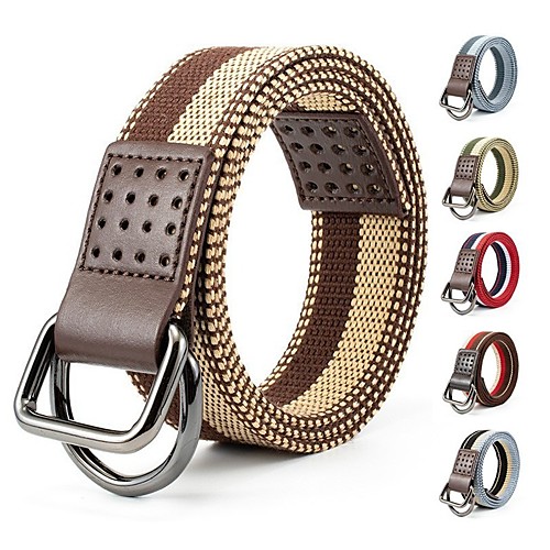 

Men's Wide Belt 100g / m2 Polyester Knit Stretch Belt Solid Colored