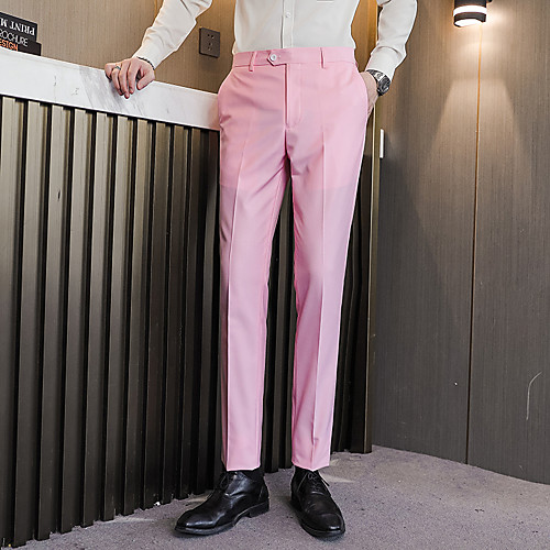 

Men's Party / Evening Suits 1 pcs Plus Size Solid Colored Spandex