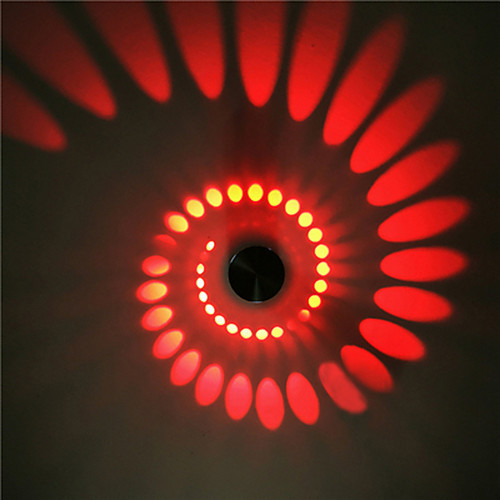 

Wall Lamp Spiral Porous LED Wall Light Modern Interior Design Wedding Decoration Nordic Style Flush Mount Wall Lights for Living Room Bar Shops Cafes Metal Wall Light IP44 90-264V
