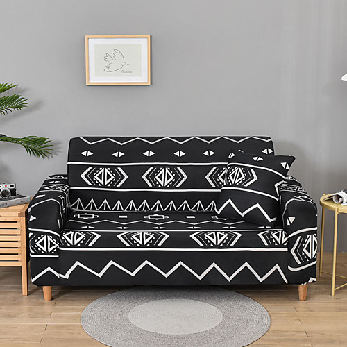 

Bohemian Print Dustproof All-powerful Slipcovers Stretch Sofa Cover Super Soft Fabric Couch Cover with One Free Boster Case(Chair/Love Seat/3 Seats/4 Seats)