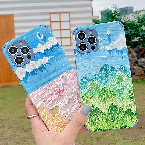 

Phone Case For Apple Back Cover iPhone 12 Pro Max 11 SE 2020 X XR XS Max 8 7 Shockproof Dustproof Graphic TPU