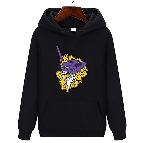 

Inspired by EVA Cosplay Anime Cartoon 100% Polyester Print Harajuku Graphic Kawaii Hoodie For Women's / Men's