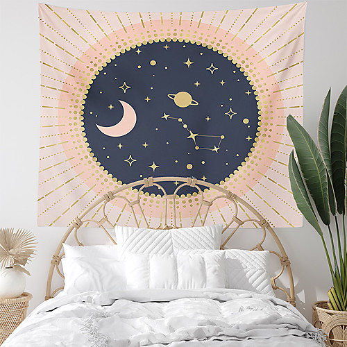 

Tarot Divination Wall Tapestry Art Decor Blanket Curtain Hanging Home Bedroom Living Room Decoration Mysterious Bohemian Astrology