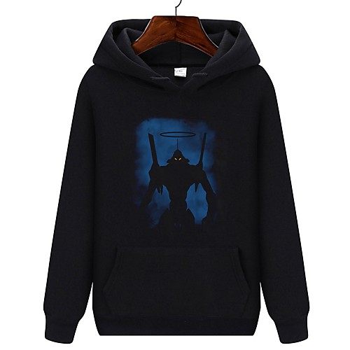 

Inspired by EVA Cosplay Anime Cartoon 100% Polyester Print Harajuku Graphic Kawaii Hoodie For Women's / Men's