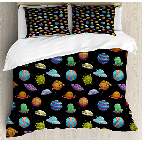 

3-Piece Duvet Cover Set Hotel Bedding Sets Comforter Cover with Soft Lightweight Microfiber Include 1 Duvet Cover 2 Pillowcases for Double/Queen/King(1 Pillowcase for Twin/Single)